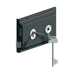 Birkdale GateMate Rimashlock 150mm X 100mm Black
