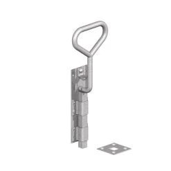 Birkdale Galvanised Gatemate Bow Handle Bolt 5/8" Shoot