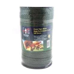 Fenceman Electric Fencing 40mm High Performance Tape Green