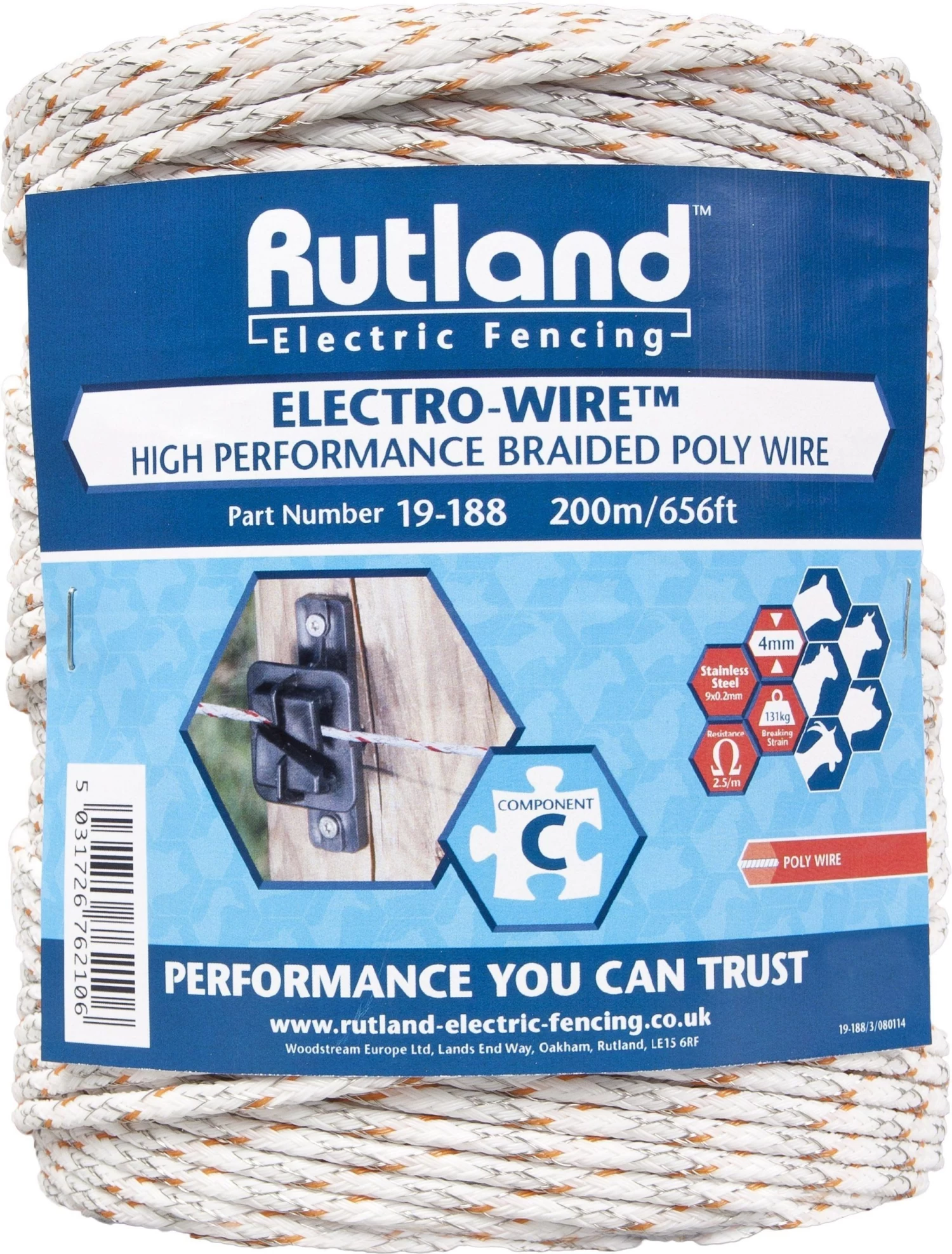 Rutland 4mm Maxi Plus Electro-Wire