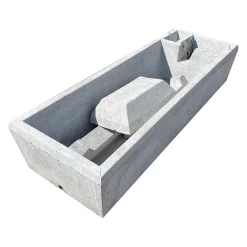 Forden Concrete Sheep & Cattle Water Trough 6ft X 2ft X 17" (60 Gallon)