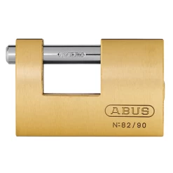 ABUS 82 Series Monoblock Shutter Carded Key Padlock 90mm
