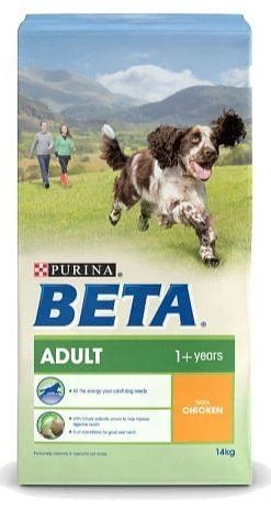 Beta Adult Chicken Dog Food 14kg