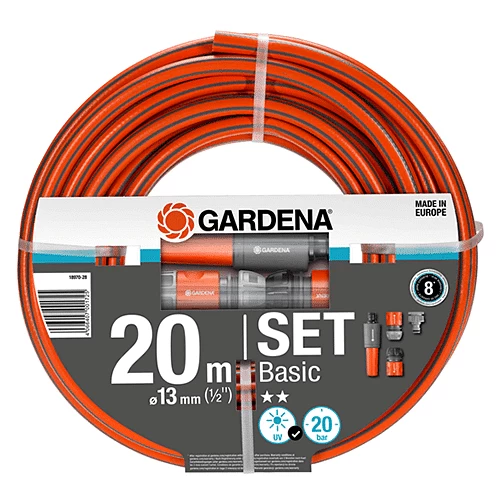 Gardena Basic Hose Set 13mm/20m (18970-28)