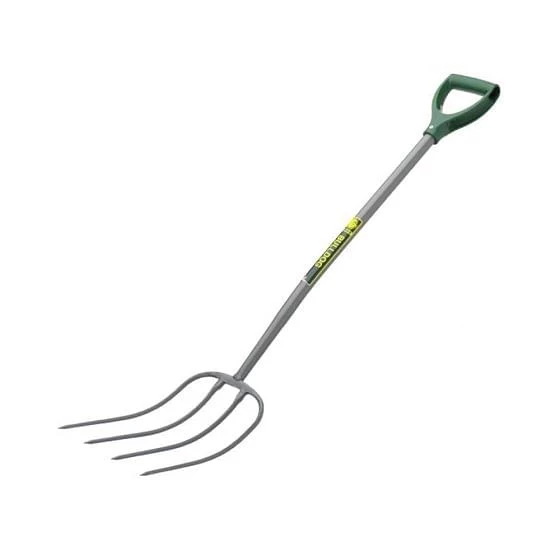 Bulldog 4 Prong Metal Manure Fork 32''