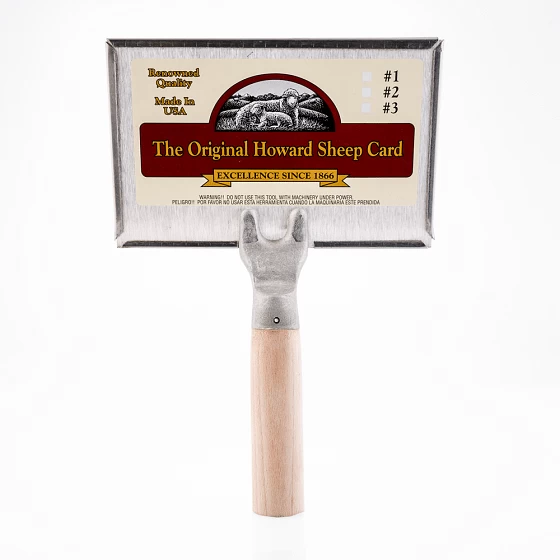 Howard Brush Sheep Carding Comb No.3 For Dense Fleeces