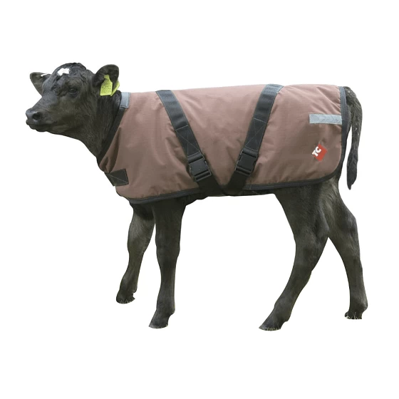 Protectoplast Tough Covers Premium 200g Quilted Calf Jacket Brown 75cm