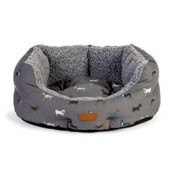 Danish Design FatFace Marching Dogs Deluxe Slumber Dog Bed