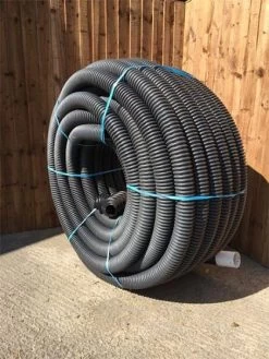 Cherry Pipes Perforated HDPE Land Drain 160mm X 35M