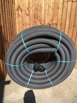 Cherry Pipes Perforated HDPE Land Drain 100mm