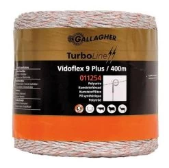 Gallagher Vidoflex 9 TurboLine Plus Polywire 400m