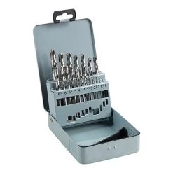 Timco Ground Jobber Drill Bit Set (M2 HSS Steel) (19 Pieces)