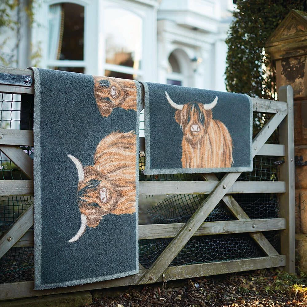 Hug Rug Highland Cow Doormat - Image 2
