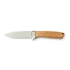 Whitby Walnut Drop Point Stainless Steel Fixed Blade Knife