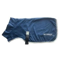 Horseware Rambo Dog Dry Rug Navy/Silver