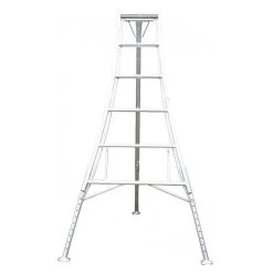 WorkWare Aluminium Adjustable Tripod Ladder 8ft HPM240