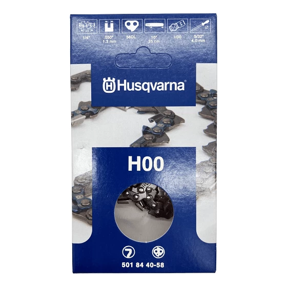 Husqvarna H00 Micro Chisel 1/4" (Pitch) 1.3mm (Gauge) Chainsaw Chain
