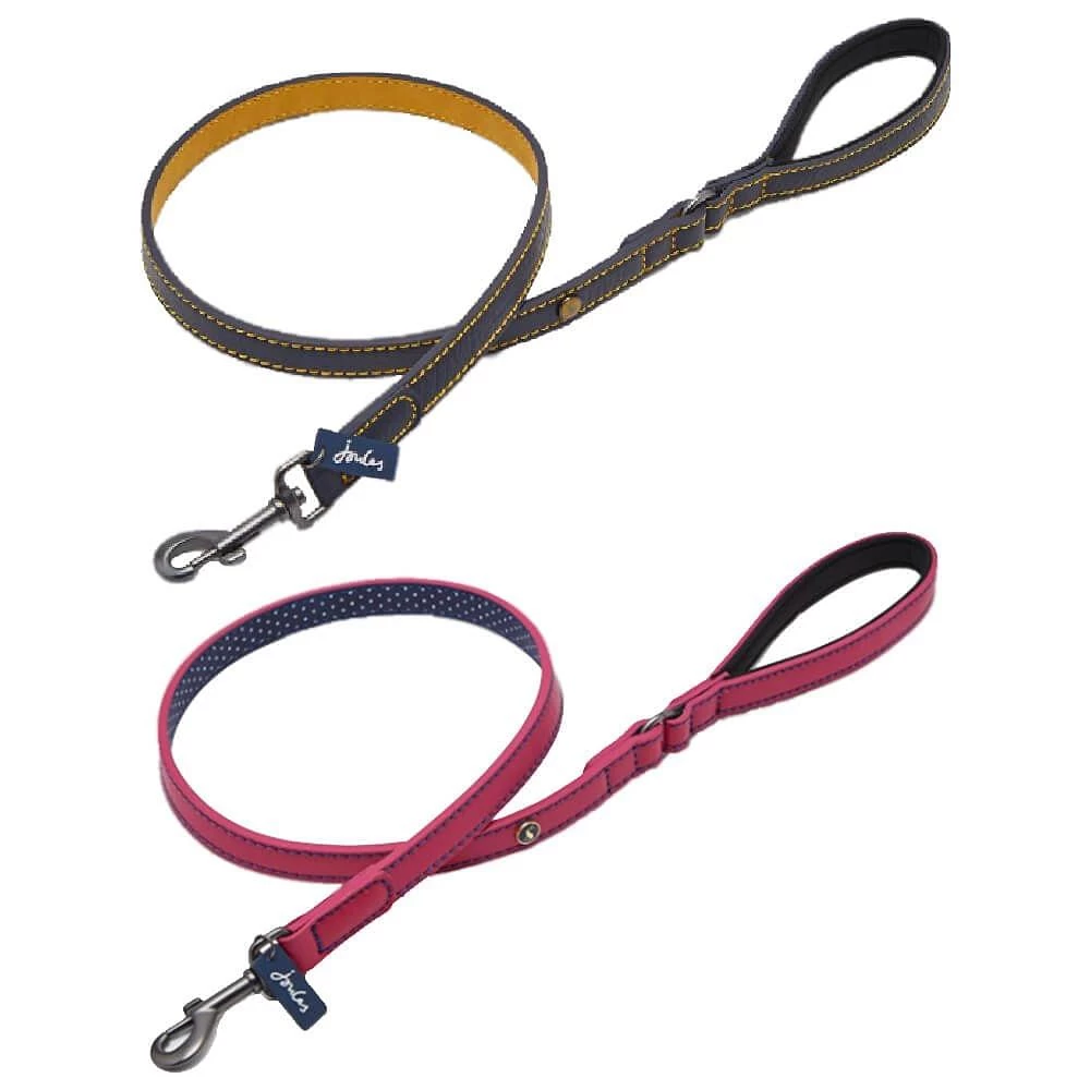 Joules Leather Dog Lead