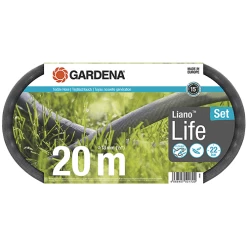 Gardena Liano™ Life Textile Hose Set 13mm/20m (18450-20)