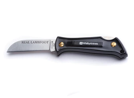 Whitby Lambfoot Stainless Steel Lockback Knife