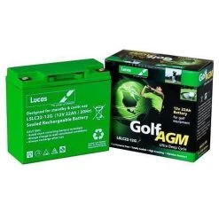 Lucas LSLC Sealed Rechargeable Golf Battery 12V 22Ah (LSLC22-12G)