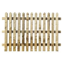 Palisade Fence Panel Treated Green 1.8m (W) X 1.2m (H)