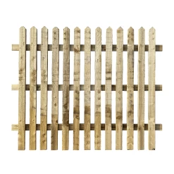 Palisade Fence Panel Treated Green 1.8m (W) X 1.5m (H)