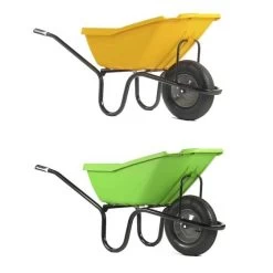Haemmerlin Pick-Up 110 Litre Wheelbarrow With Pneumatic Wheel