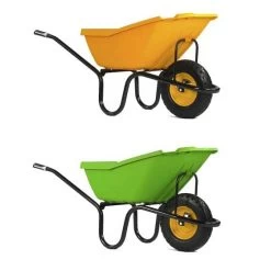 Haemmerlin Pick-Up 110 Litre Wheelbarrow With Puncture Free Wheel