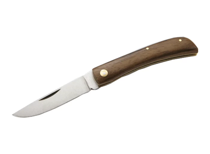 Whitby Maniaghese Straight Back Stainless Steel Slip Joint Knife