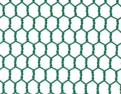 PVC Green Wire Netting 500mm X 13mm 10m