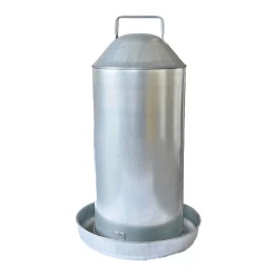Stockshop Richard Albert Galvanised Poultry Drinker 4 Gallon