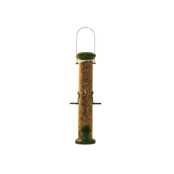 Red Barn Large Metal Bird Seed Feeder
