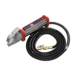 Sealey Tyre Inflator With 2.7m Hose & Clip-On Connector
