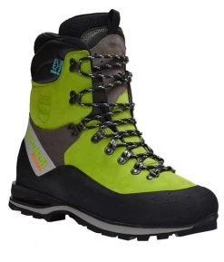 Arbortec Scafell Lite Class 2 Chainsaw Boots Lime Green