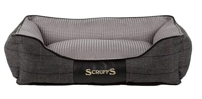 Scruffs Windsor Box Dog Bed Charcoal
