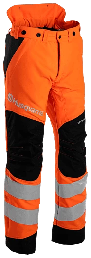 Husqvarna Technical Waist High Visibility Protective Trousers 20A