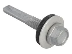 Forgefix TechFast Hex Head Screw With Washer Elementech Treated 5.5x51mm (Pack Of 100)