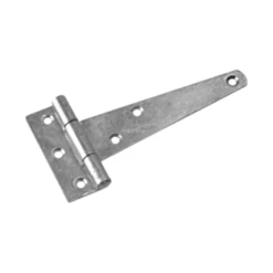 Eliza Tinsley Weighty Tee Hinge Galvanised Pair 355mm (L)